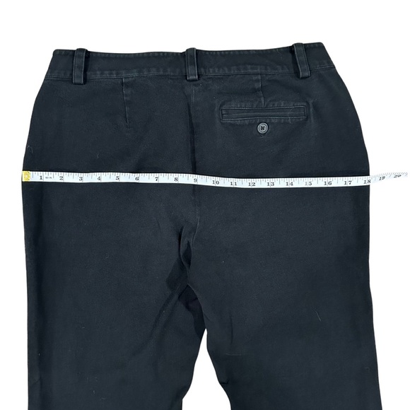 Lauren Ralph Lauren Adelle Black Straight Leg Pants Size 6 - Picture 7 of 9